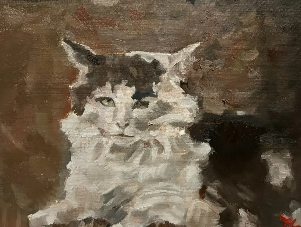 'Portrait of a Cat' - Toby Lopata